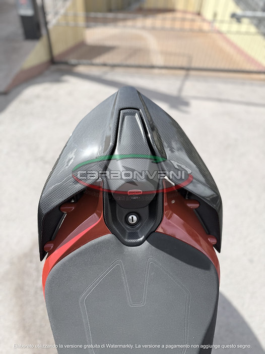 Carbonvani Carbon Fiber Monoposto Tail Fairing for Ducati Panigale